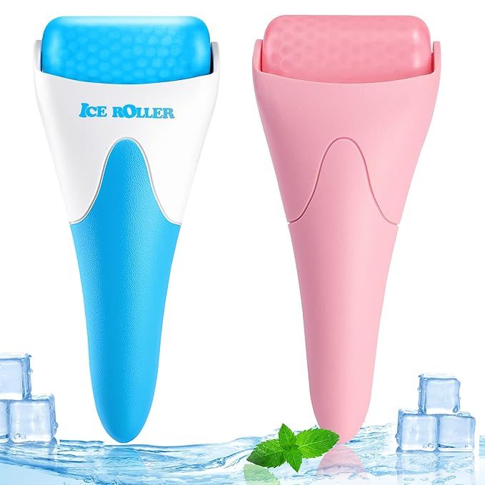 2 PACK Ice Roller for Face, Eyes and Whole Body Relief, Face Roller Skin Care Tool for Migraine R... | Amazon (US)