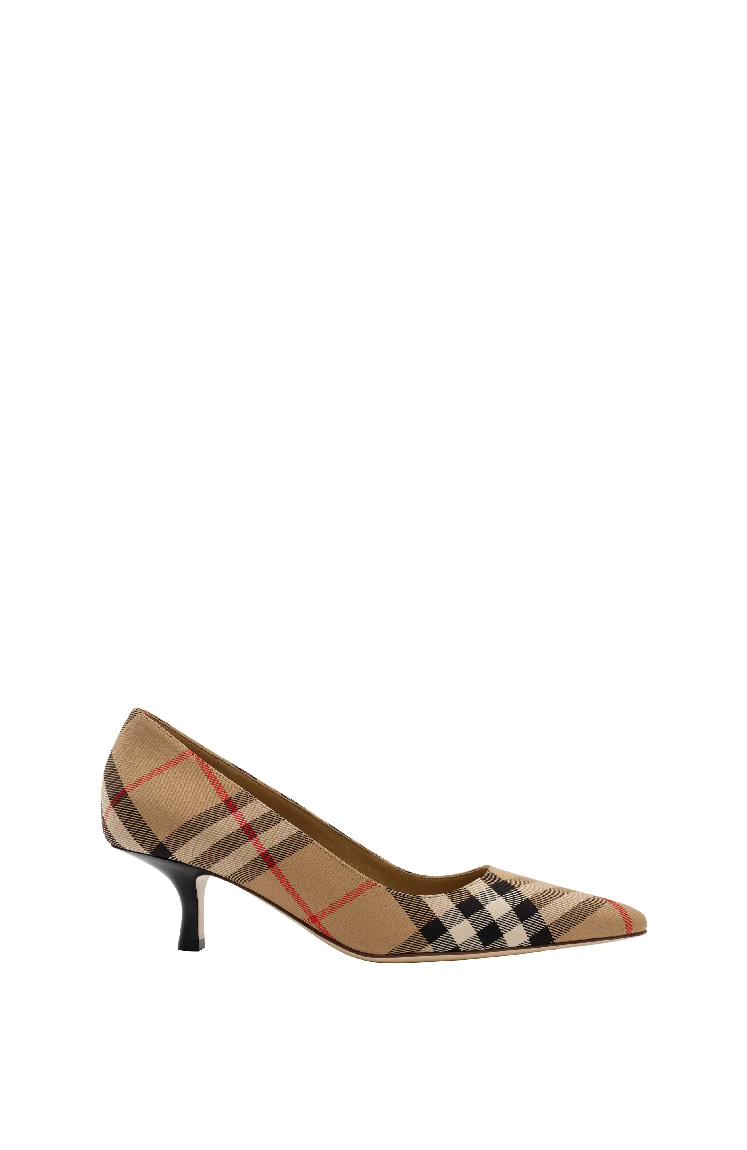 Burberry Check Dame Low Pumps (Women) | Nordstrom | Nordstrom