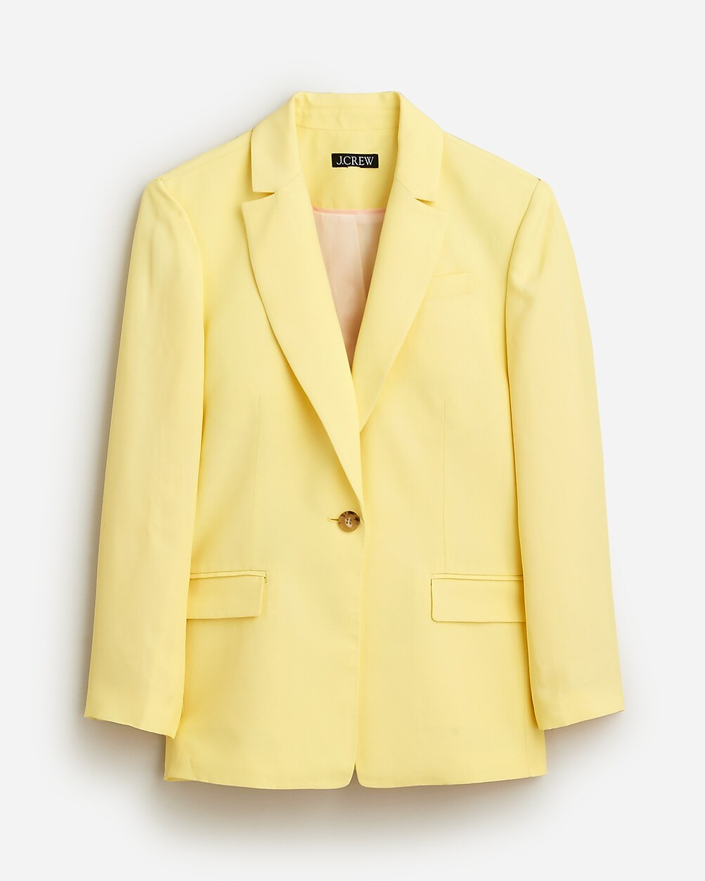 Tuxedo blazer in drapey viscose | J. Crew US