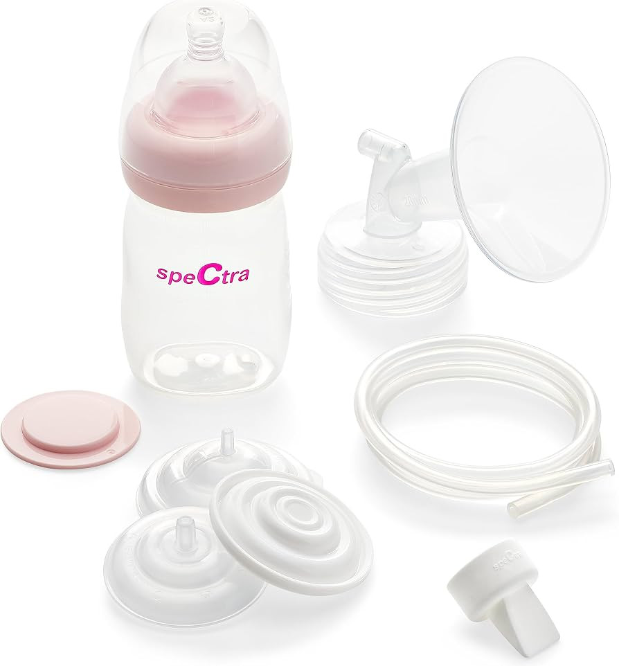 Spectra - Premium Breast Milk Pump Accessory Kit with Baby Bottles - Large 28mm - Breast Pump Acc... | Amazon (US)