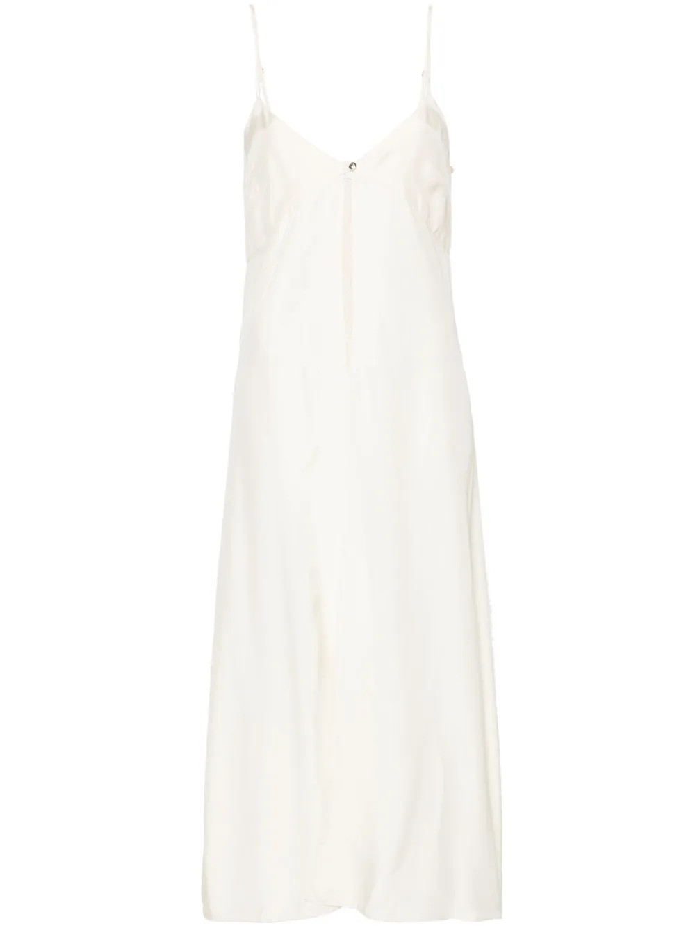 V-neck long-length blouse | Farfetch Global