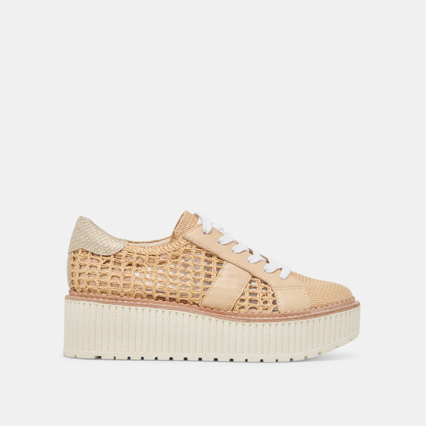 TIGER SNEAKERS LT NATURAL RAFFIA | DolceVita.com