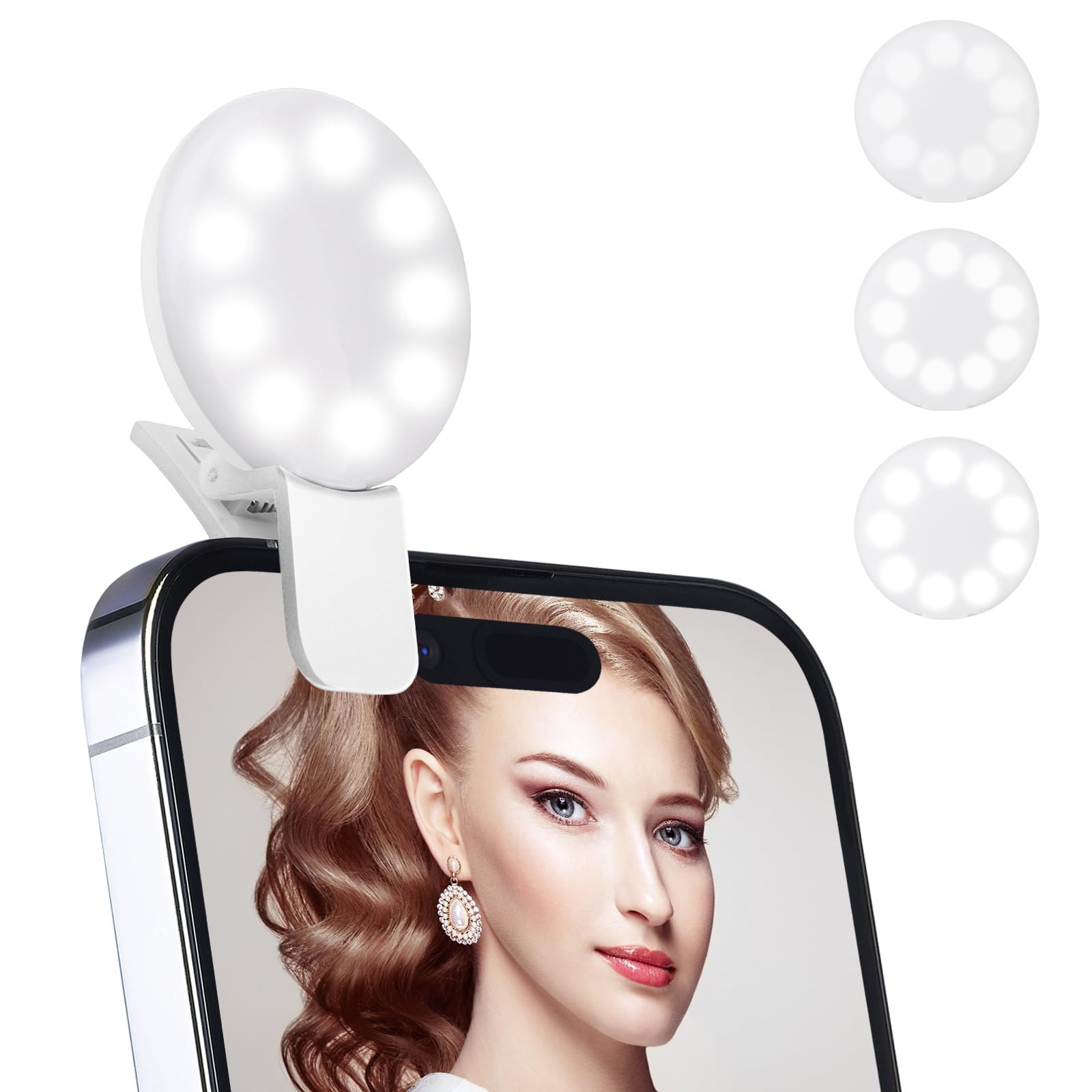 Ring Light of Pocket-Size: Rechargeable Small Ring Light for Phone, Laptop & Makeup - Perfect for... | Amazon (US)