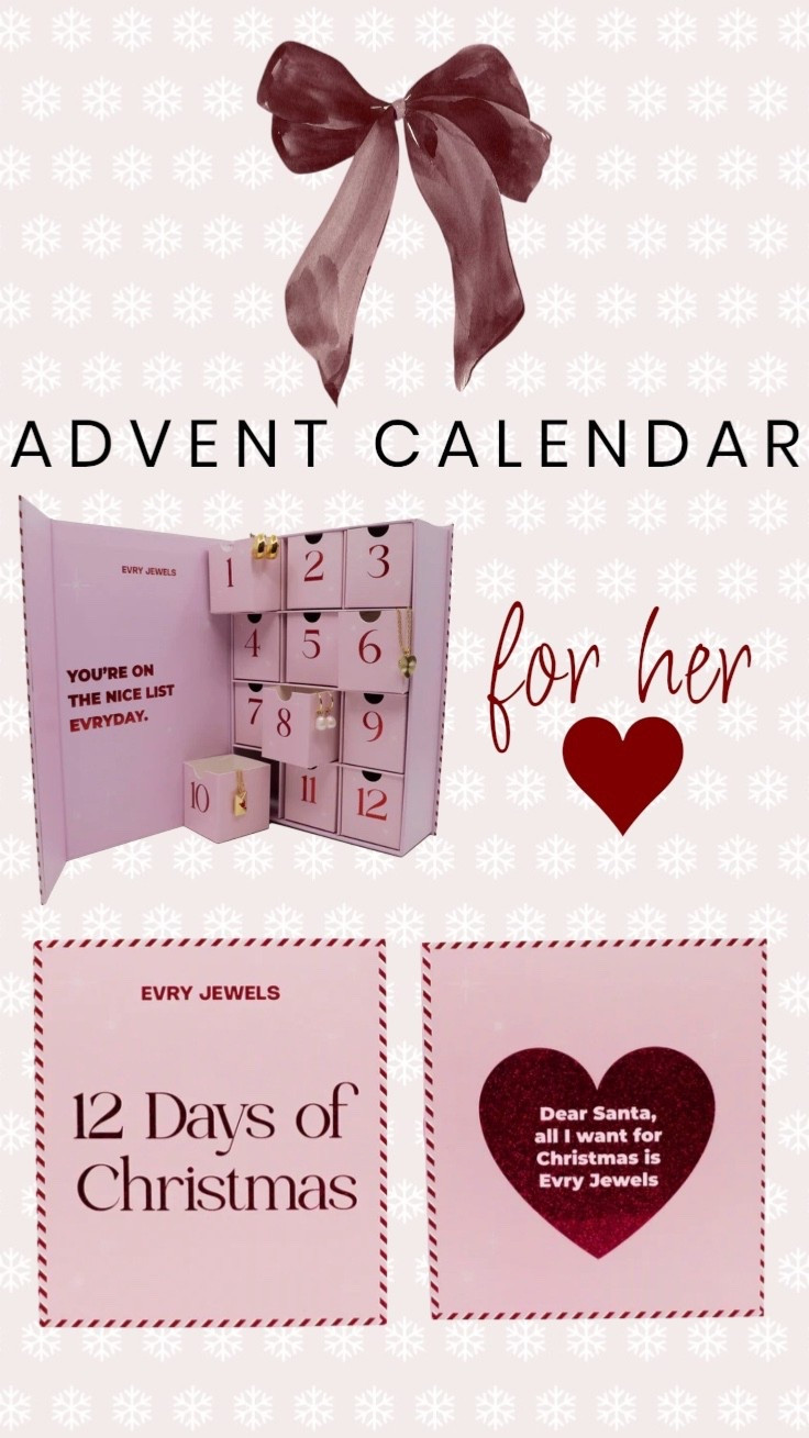 The perfect advent calendar for any girl! From pre-teen to teen to young adult! All will love this 12 days of jewelry pieces!
#christmas2025 #christmastime #evryjewels #12daysofchristmas #jewelry 

#LTKcanada #LTKholiday #LTKgiftguide