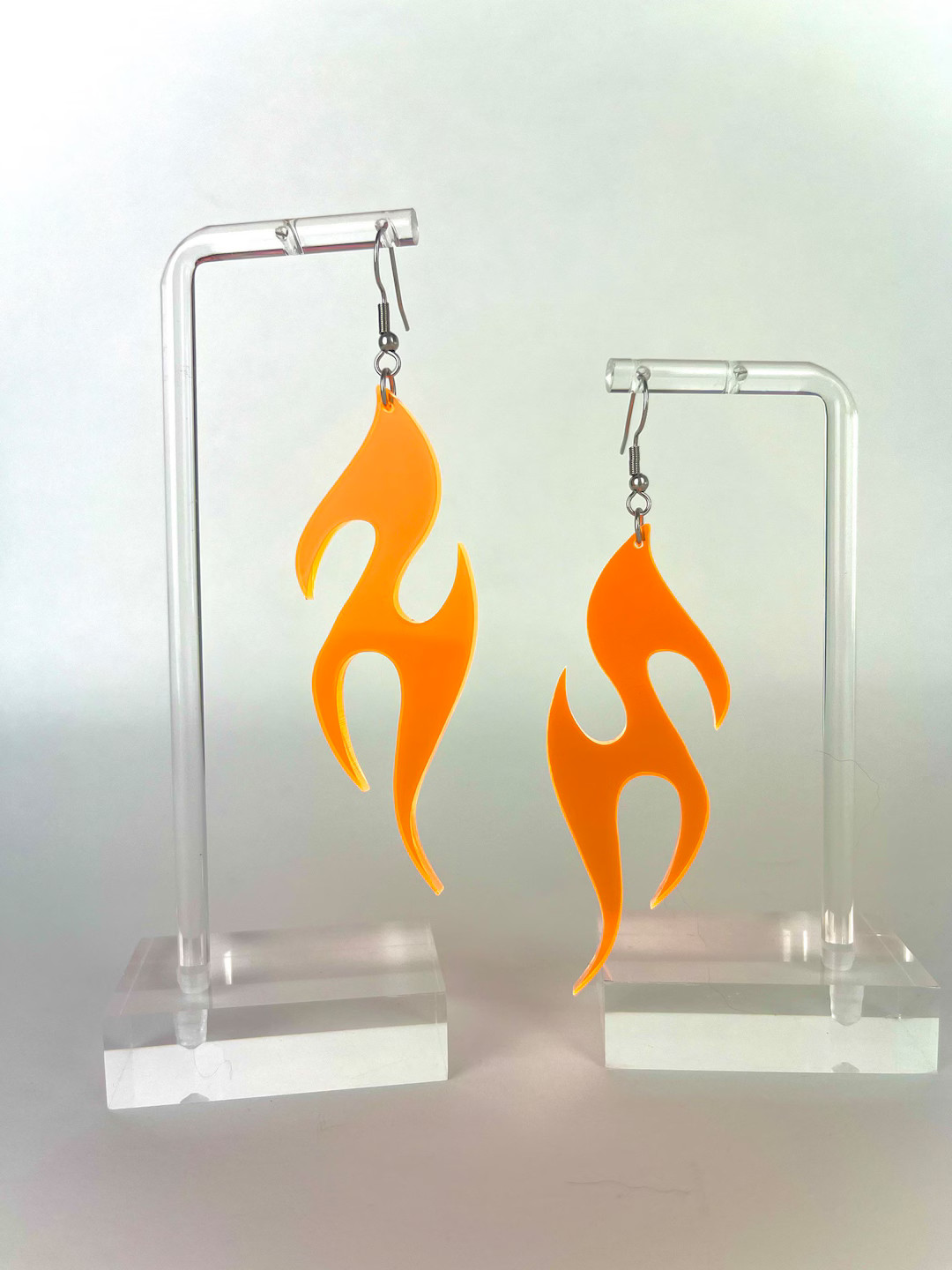 Flame Earrings/ Rave and Festival Earrings/ Rave Jewelry Set/ - Etsy | Etsy (US)