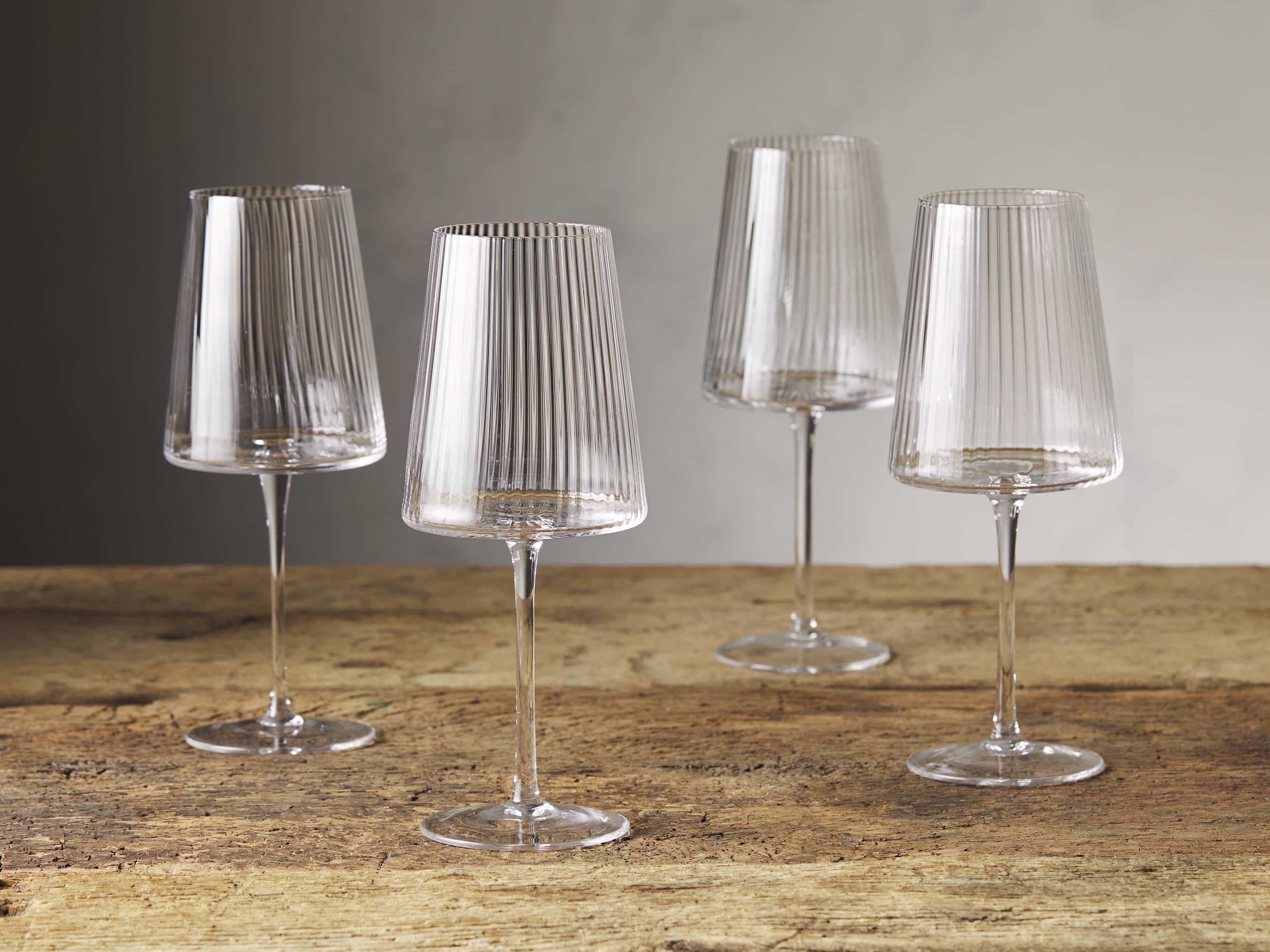Della Wine Glasses (Set of 4) | Arhaus