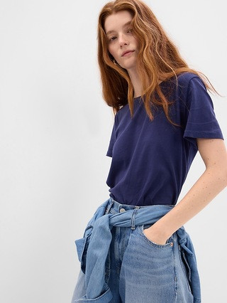 Cotton Vintage Crewneck T-Shirt | Gap (US)