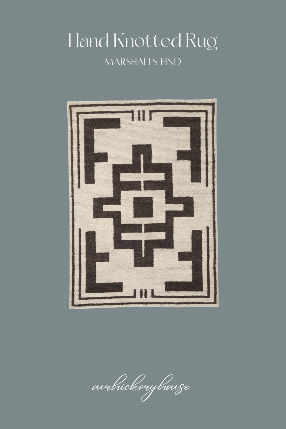 A gorgeous neutral hand knotted rug - a perfect mix of modern and traditional. 

Marshalls find, area rug, living room rug inspo

#LTKhome #LTKSeasonal