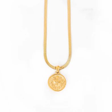 Dove Medallion Necklace | Golden Thread