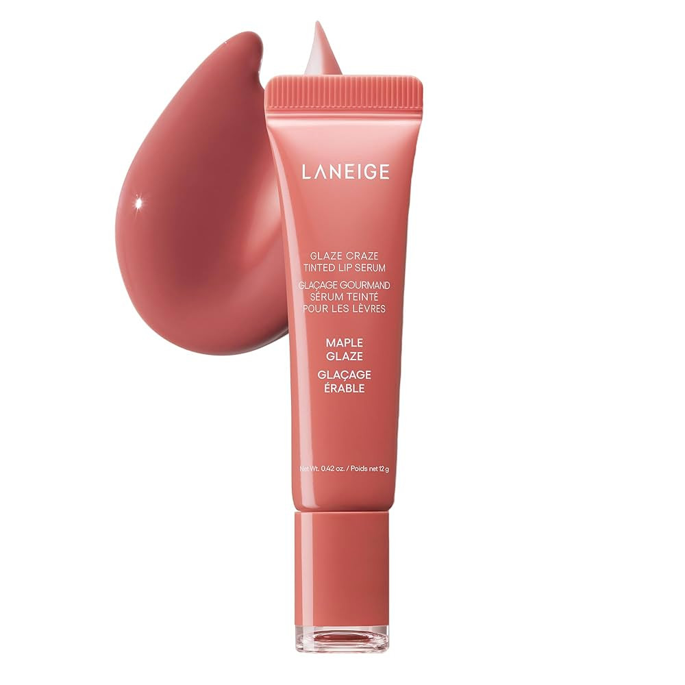LANEIGE Glaze Craze Tinted Lip Serum: Hydrating Lip Serum for Glossy, Nourished Lips with Plumpin... | Amazon (US)