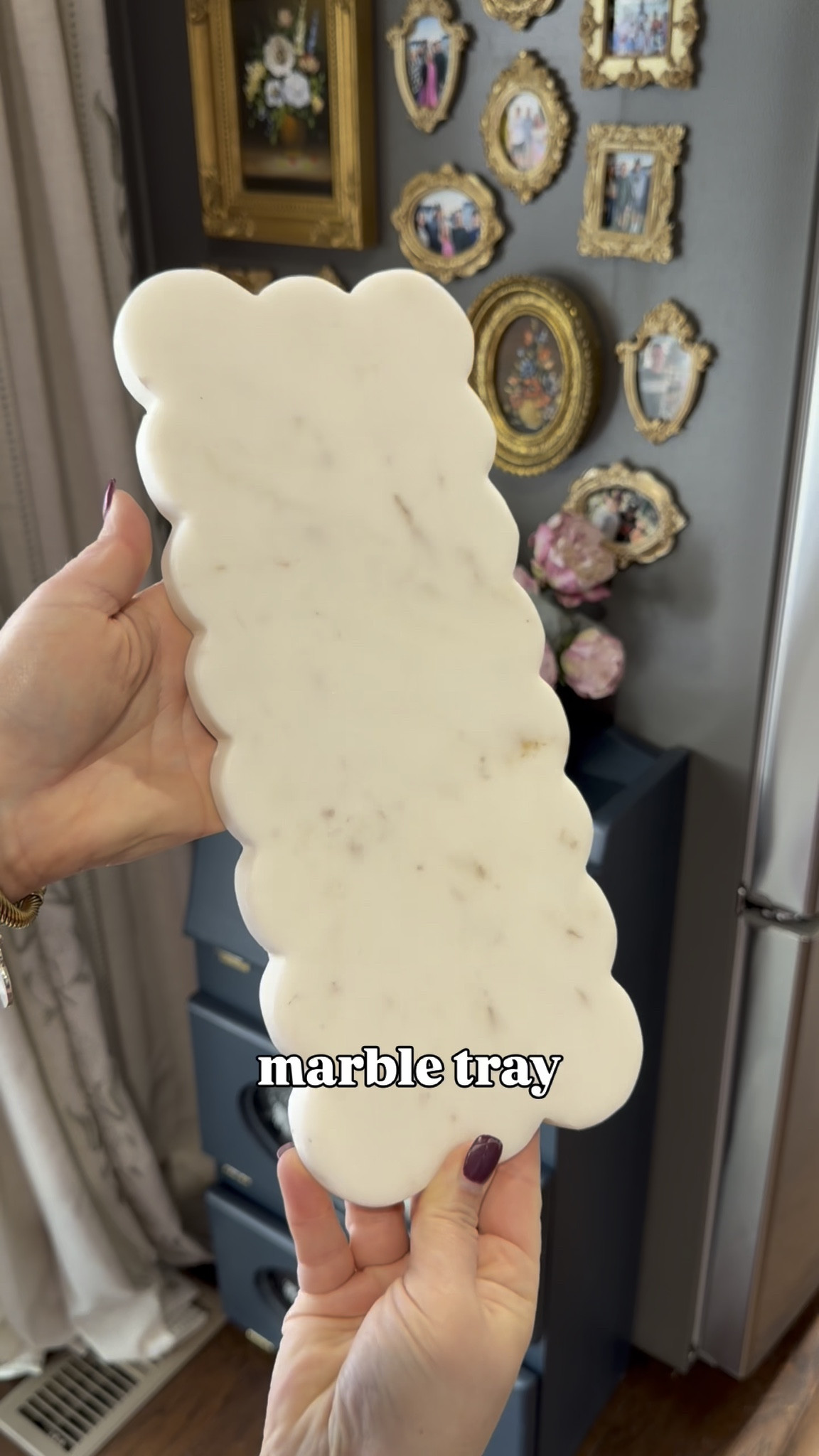 Cutest scalloped edge marble tray from Amazon!

#LTKHome