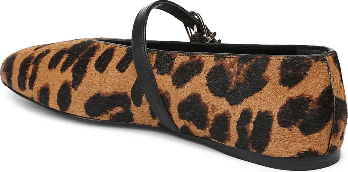 Margot Genuine Calf Hair Mary Jane Flat (Women) | Nordstrom