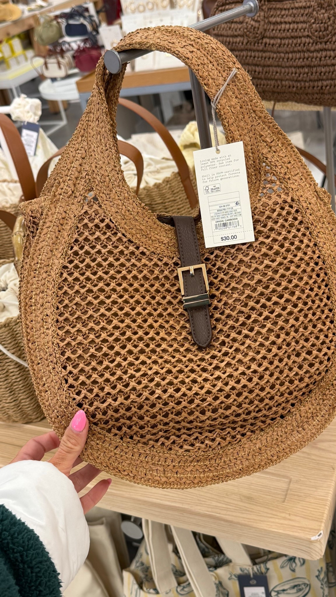 @Target she’s perfect! 


Trendy straw purse

#LTKgrwm #LTKSpringSale #LTKSeasonal