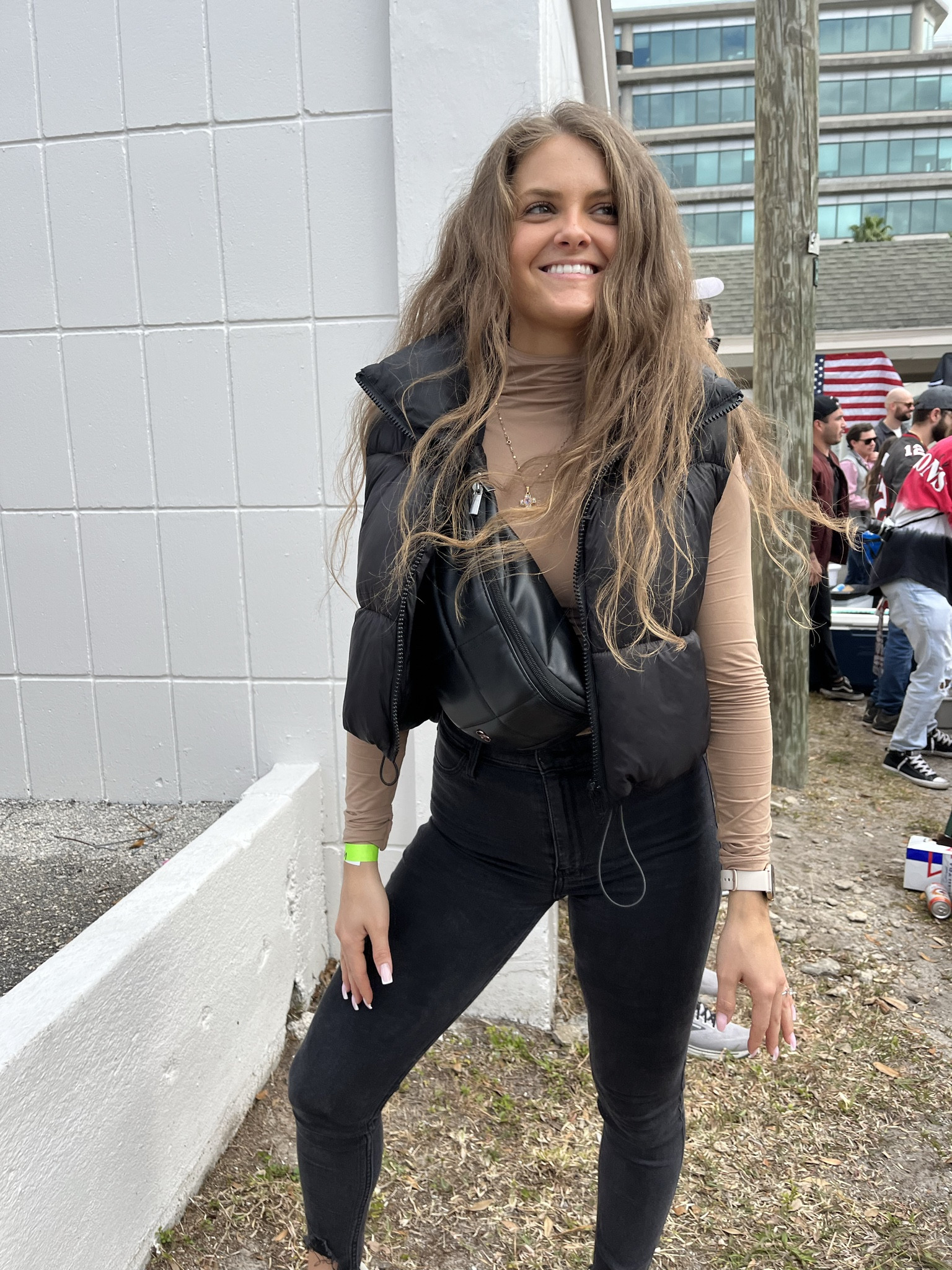 The skims turtle neck is such a staple.  Since it’s thin like hosiery it breaths very well but also keeps you warm. Pair it with a chunky cross body and puffer vest to show layers and depth to the outfit!

#LTKGiftGuide #LTKSeasonal #LTKstyletip