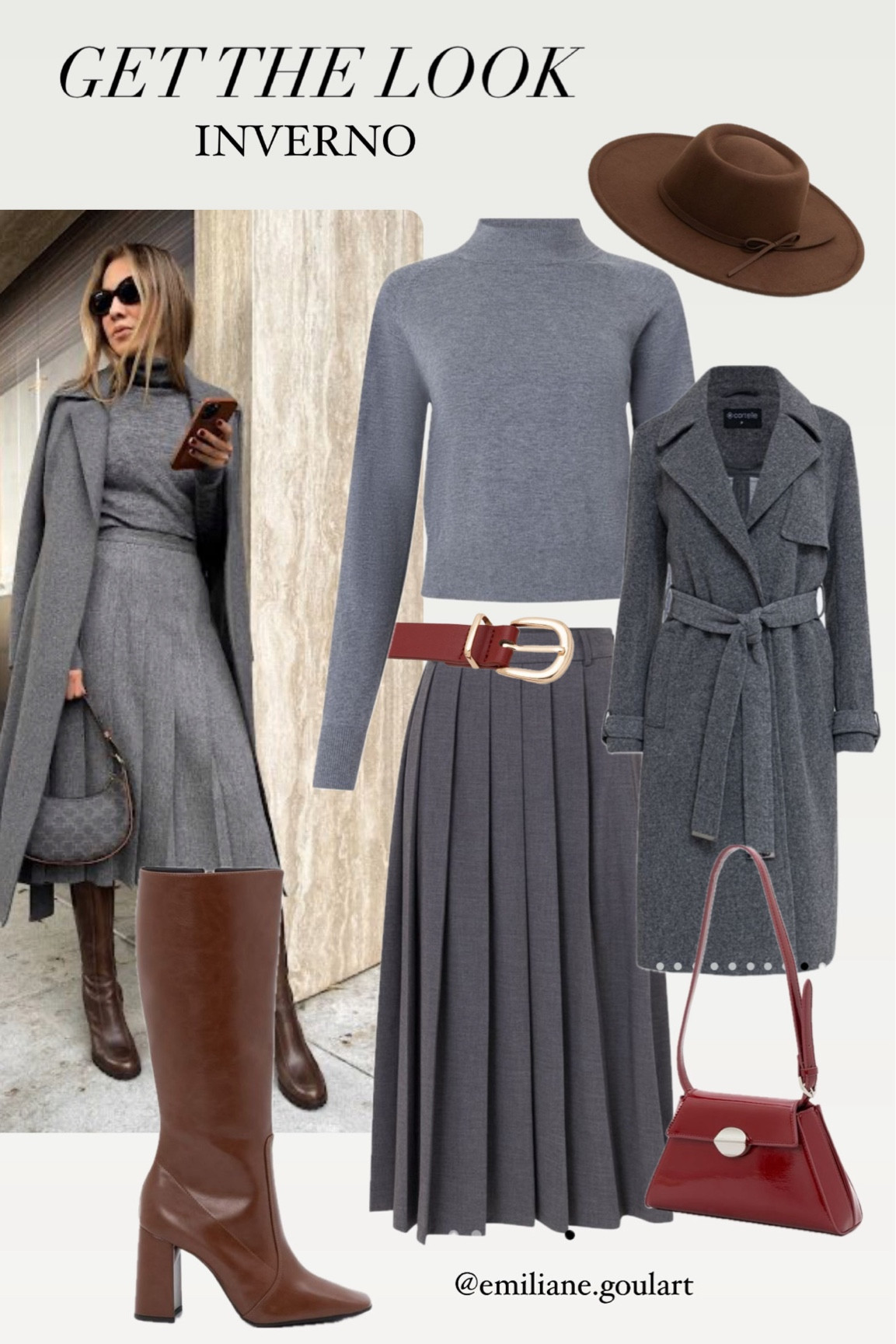 O LOOK MAIS DESEJADO desse inverno 2024.  