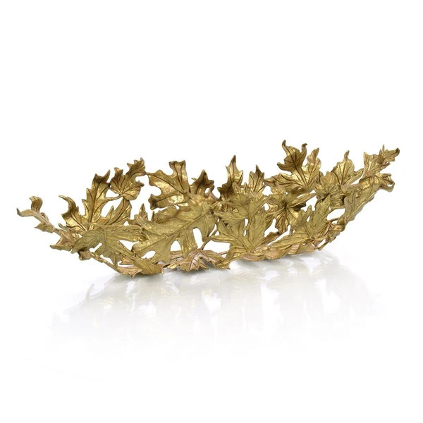 Falling Leaves Oblong Bowl | Greene & Co Interiors