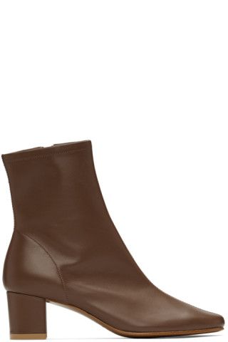 SSENSE Exclusive Brown Sofia Boots | SSENSE
