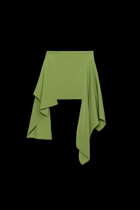 ZW COLLECTION LIMITED EDITION COCO LEATHER SKIRT | Zara US