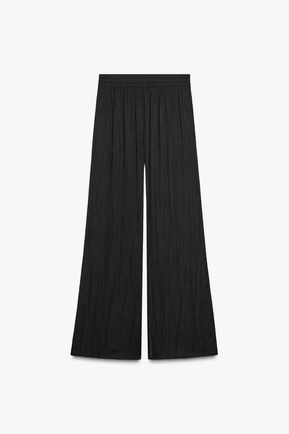 WIDE FLOWING TROUSERS | Zara UK