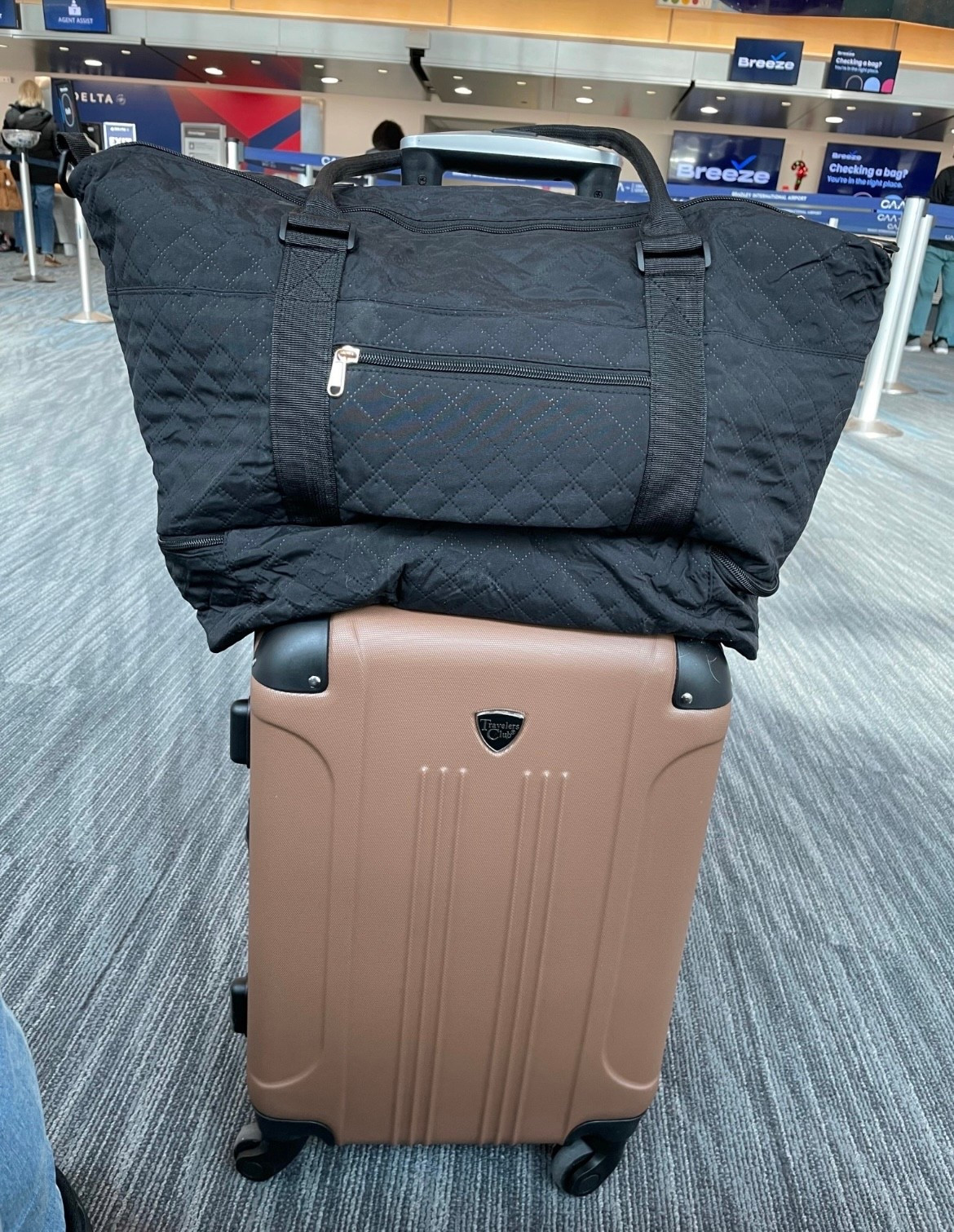 Big Spring Deal - my carry-on luggage is on deal… absolutely love ours. Hardside, 360 degrees soinner and wheels. Mine is the rum caramel color. Such a great deal- highly recommend 

#LTKSaleAlert #LTKTravel