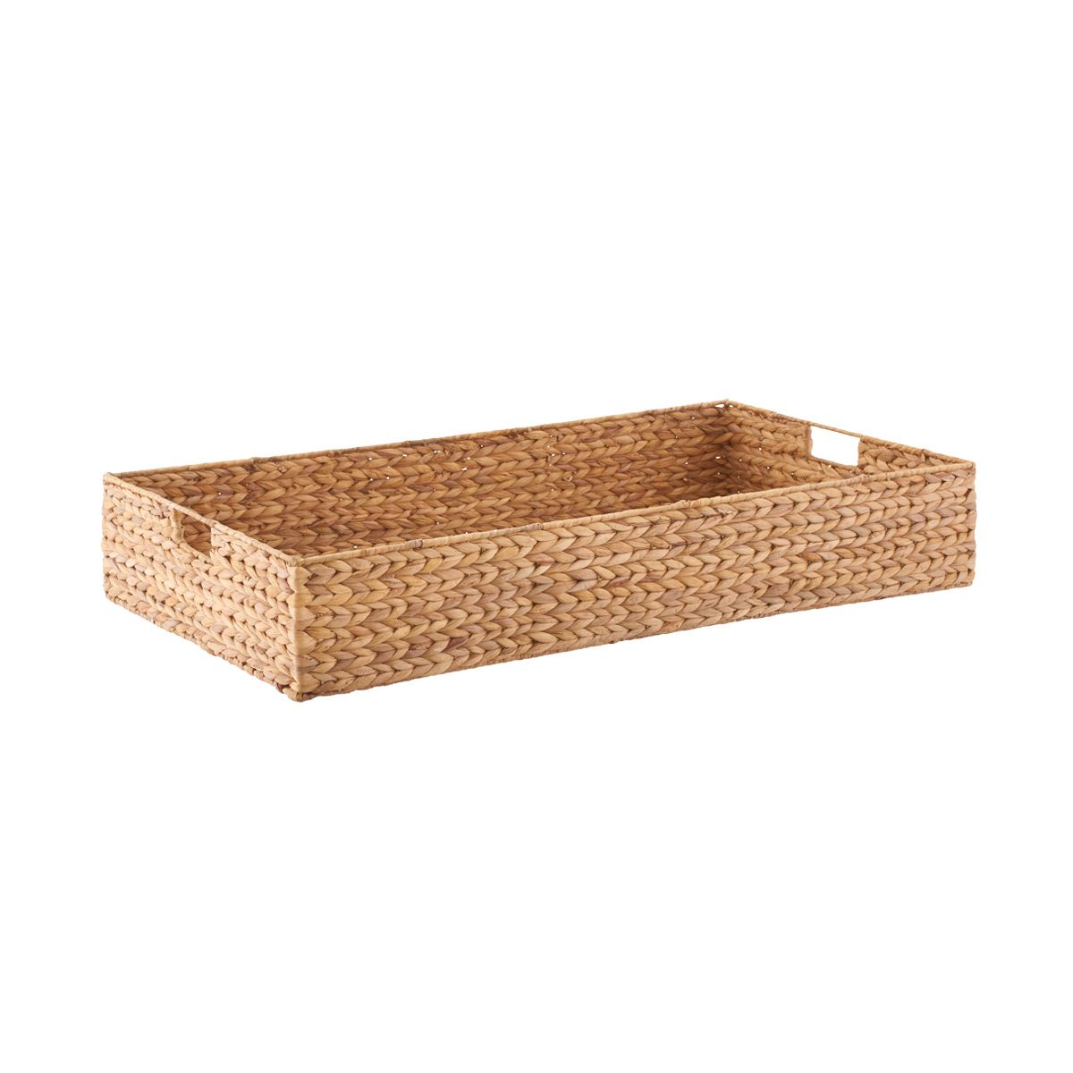 Coffee Table/ Underbed Water Hyacinth Bin Natural | The Container Store