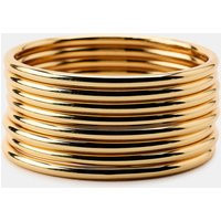 Zara - Pack Of Metal Bracelets - Women - Golden - Women | Zara US