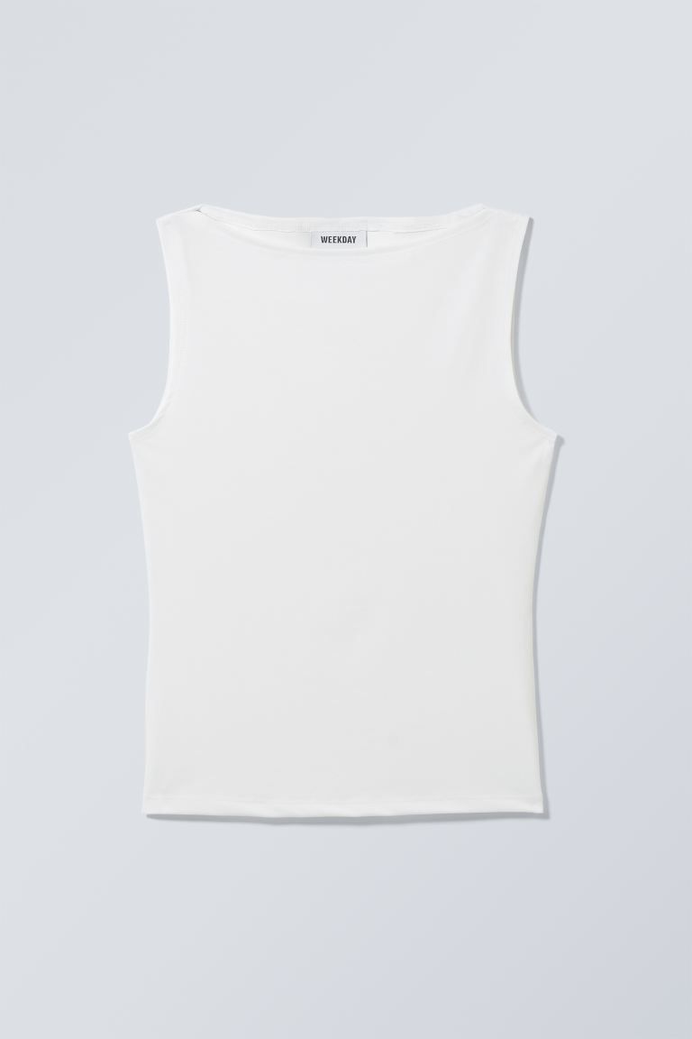 Annie Boatneck Sleeveless top | H&M (UK, MY, IN, SG, PH, TW, HK)