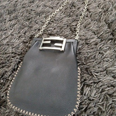 Fendi Snap-closure Chain Bag Vintage Very Rare Used | eBay US