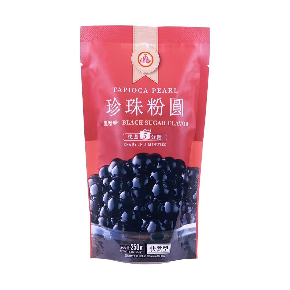 Wu Fu Yuan Black Tapioca Pearl, 250 g (Packaging May Vary) | Amazon (UK)