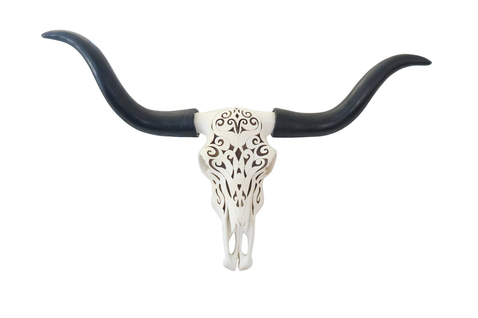 Faux Taxidermy Large Decorative Carved Texas Longhorn  Off | Etsy | Etsy (US)