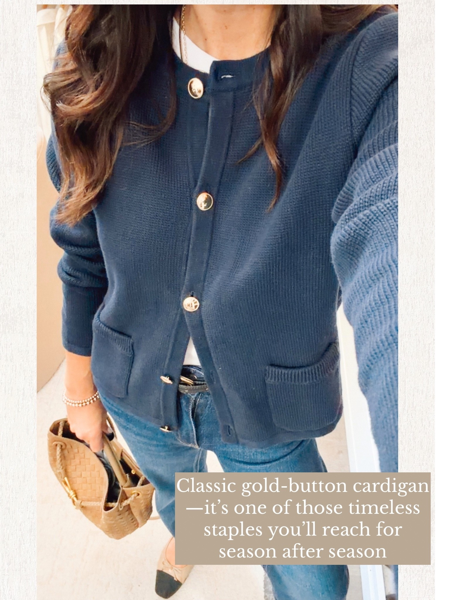 Classic cardigan you’ll have for years ⭐️ fits TTS wearing a small

#LTKootd #LTKOver40