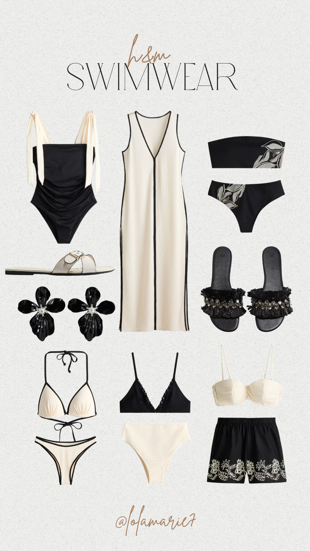 Black & Ivory Swim Edit from H&M

#resortwear #swimwear #hm #affordableswim #vacationstyle 

 #LTKootd #LTKSaleAlert #LTKTravel