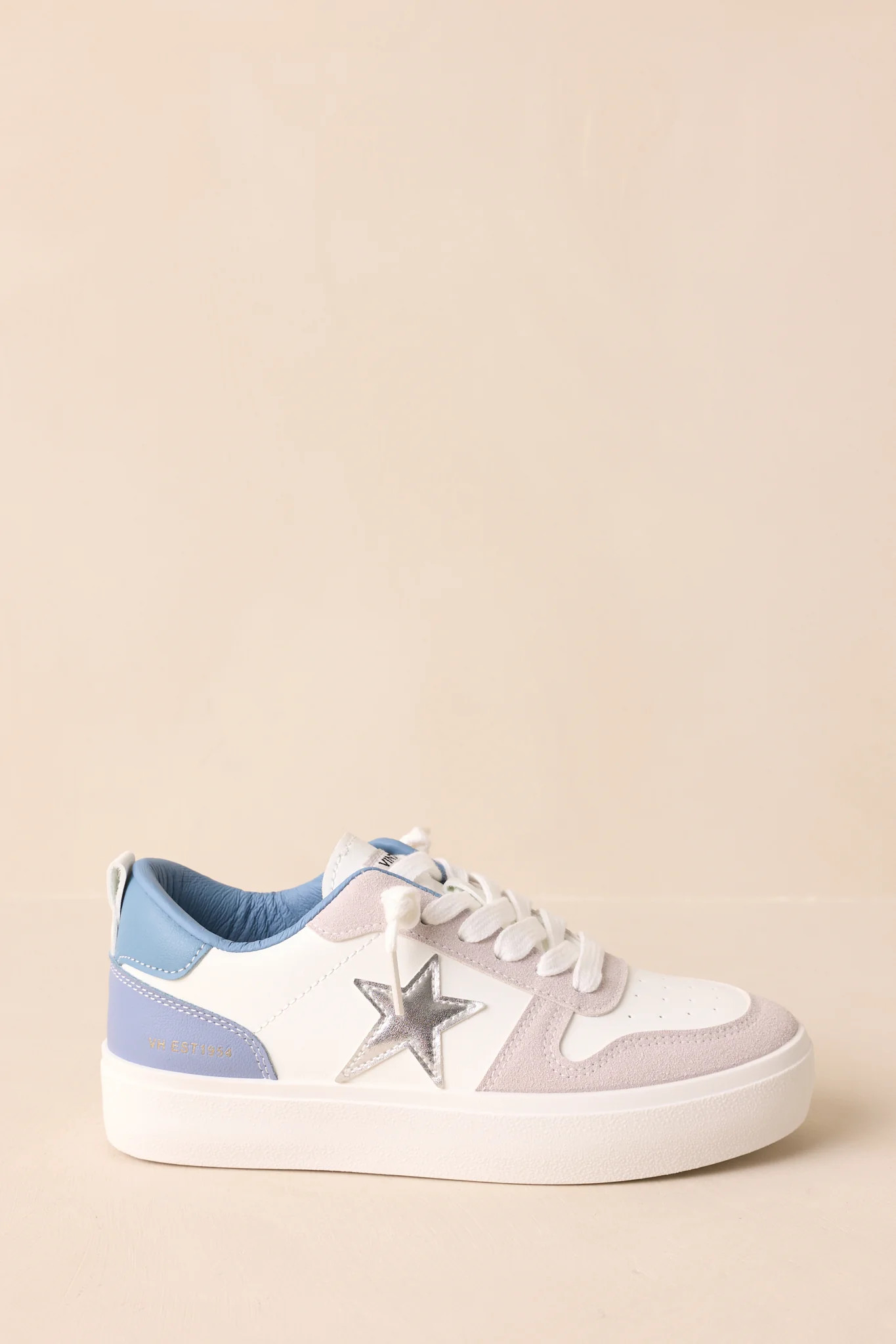 Vintage Havana Aura 16 Blue Multi Star Sneakers | Red Dress