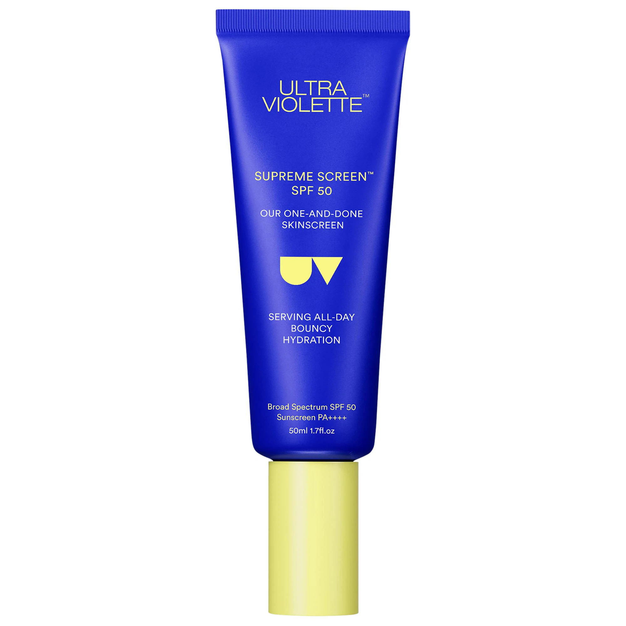 Ultra Violette Supreme Screen SPF 50 Facial Sunscreen Moisturizer and Primer 1.76 oz / 50 mL | Sephora (US)