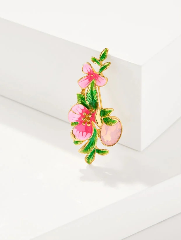 Primrose Sprig Brooch | Talbots