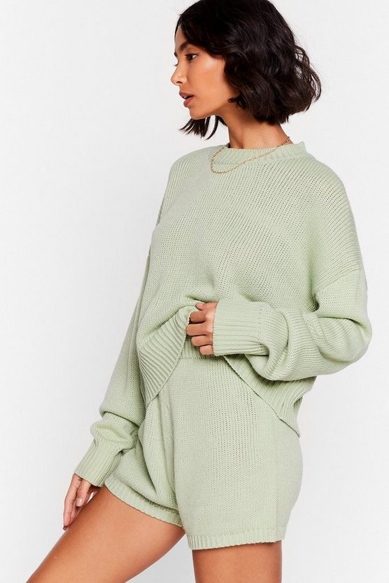 Luxe Like Fun Sweater and Shorts Lounge Set | NastyGal (US & CA)