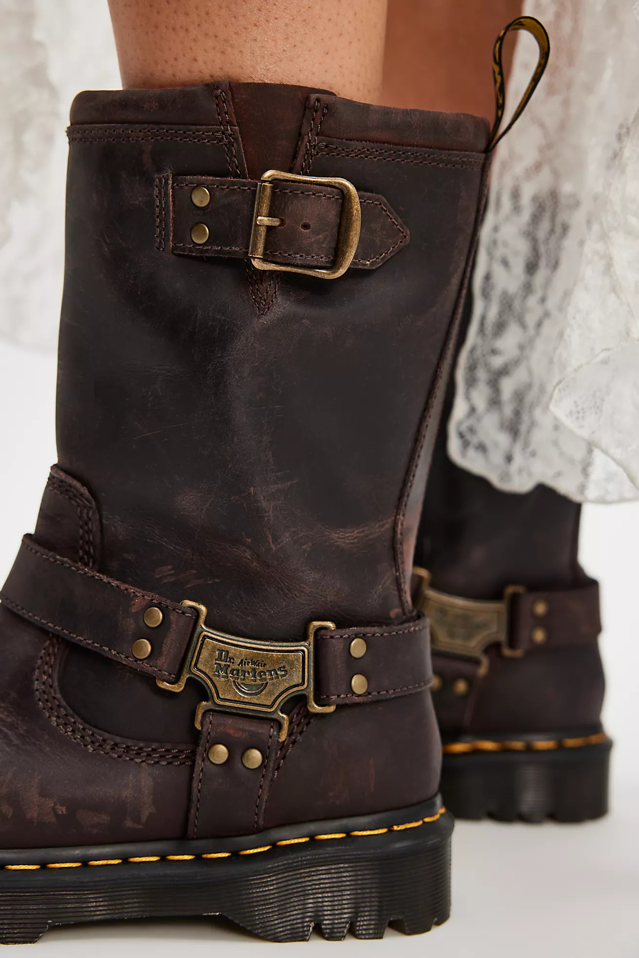 Dr. Martens Anistone Hi Boots | Free People (Global - UK&FR Excluded)