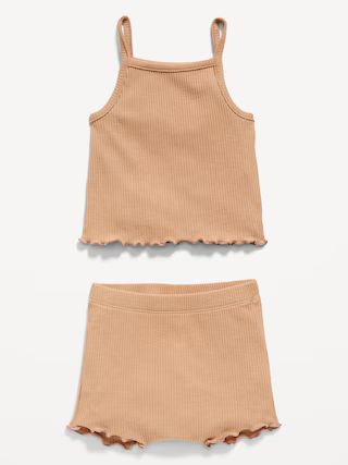 Rib-Knit Cami and Shorts Set for Baby | Old Navy (US)