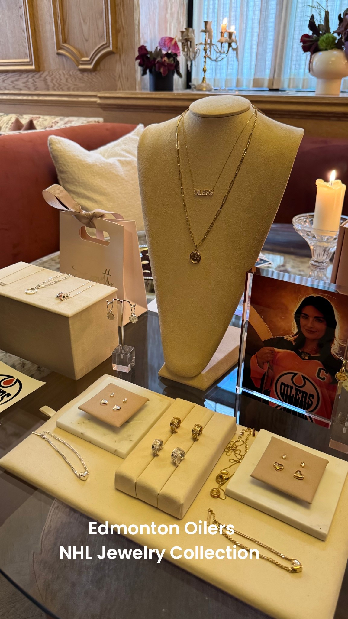 The NHL Edmonton Oilers So Pretty Cara Cotter jewelry collection is now live! ✨ 

#LTKGiftGuide #LTKParties #LTKHoliday