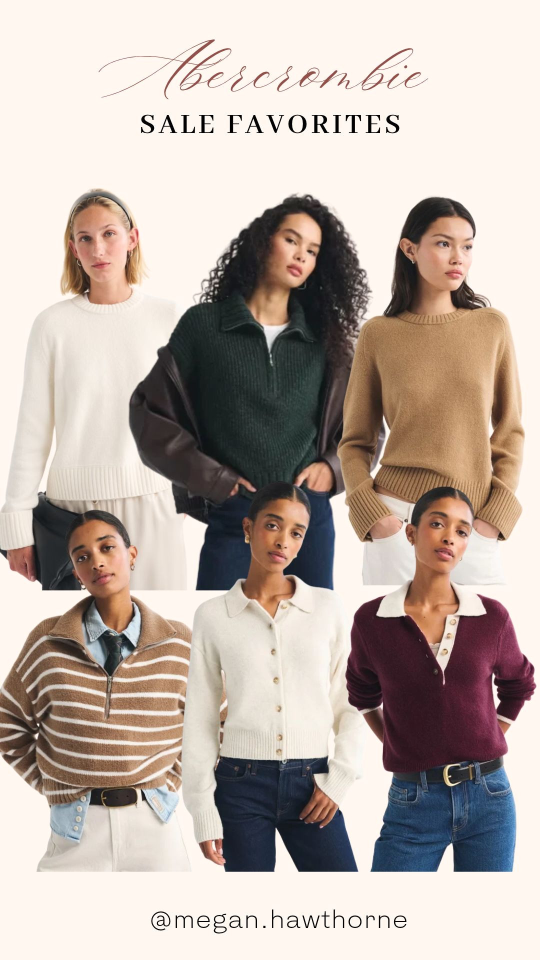 Last day to shop! Perfect time to grab your fall/winter sweaters!  

 