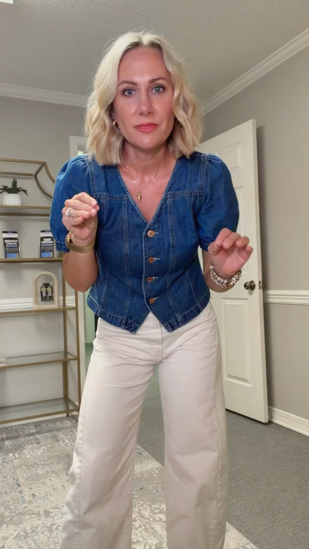 Half-Pipe Ankle Denim =  10/10 yes yes yes! … and the perfect ivory denim for #HOCSpring girls 🌷

#motherdenim #denimtop #naturalingenue #elevatedcasual 

#LTKSeasonal #LTKOver40 #LTKootd