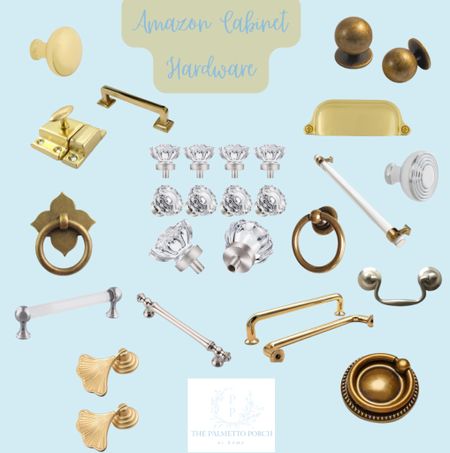 Did you know Amazon had such a beautiful cabinet hardware selection?  And most of them are extremely affordable and come in multi-packs of 4 8, etc.

I have found so many great options to update my cabinets and built-ins - from brass, nickel, bronze and black to drop and bail pulls, cup pulls, knobs and classic drawer pulls.

I’ll be posting a round up of all these finds in stories as well. 

Cabinet Hardware | Classic | Traditional | Coastal | Home Decor | Grandmillennial



#LTKhome