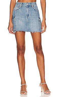 PISTOLA Rhea Cargo Mid Rise Mini Skirt in Heat from Revolve.com | Revolve Clothing (Global)