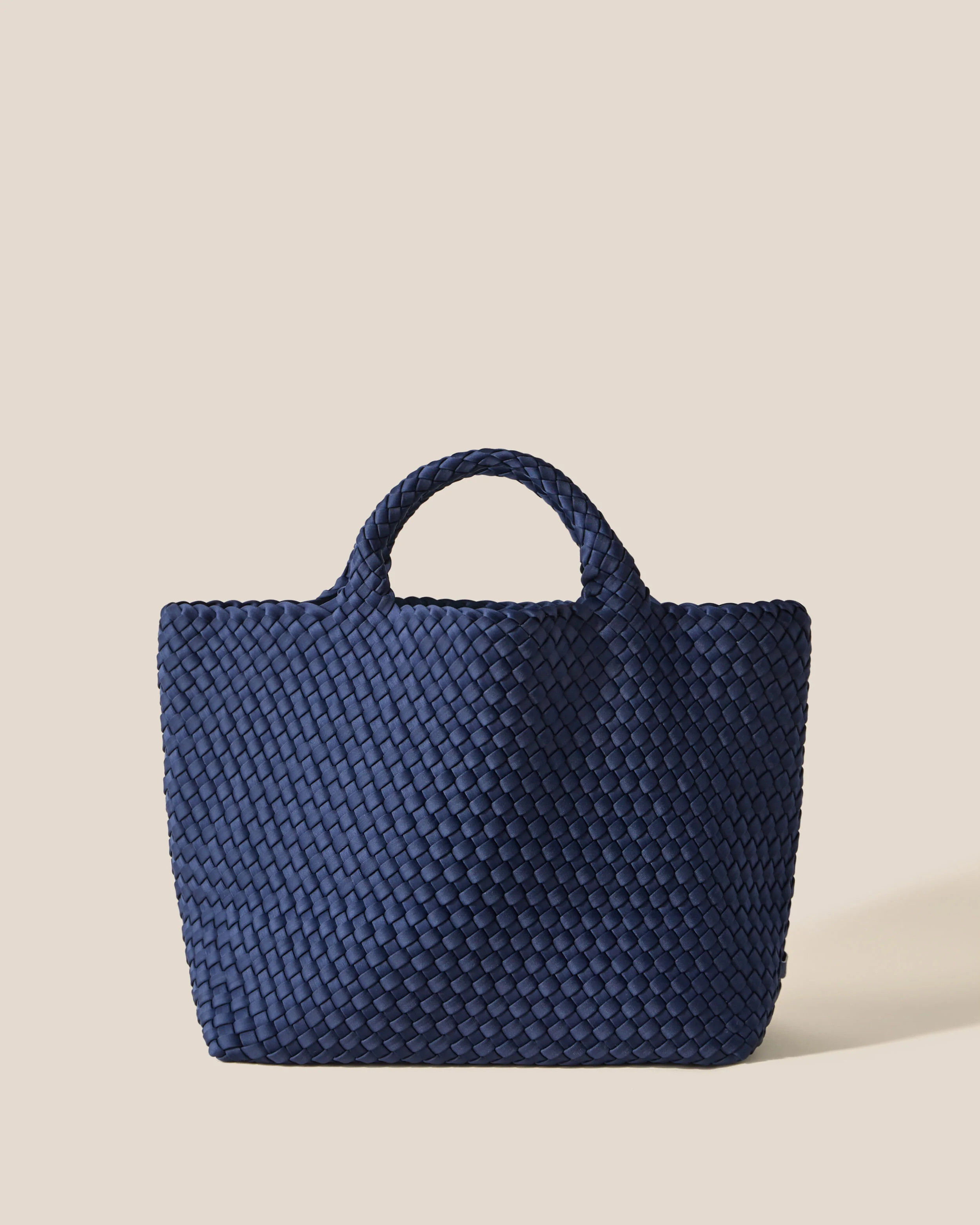 St. Barths Medium Tote | Ink Blue | Naghedi