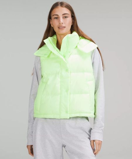 Lululemon wonder puff vest - faded zap

#LTKSeasonal #LTKGiftGuide