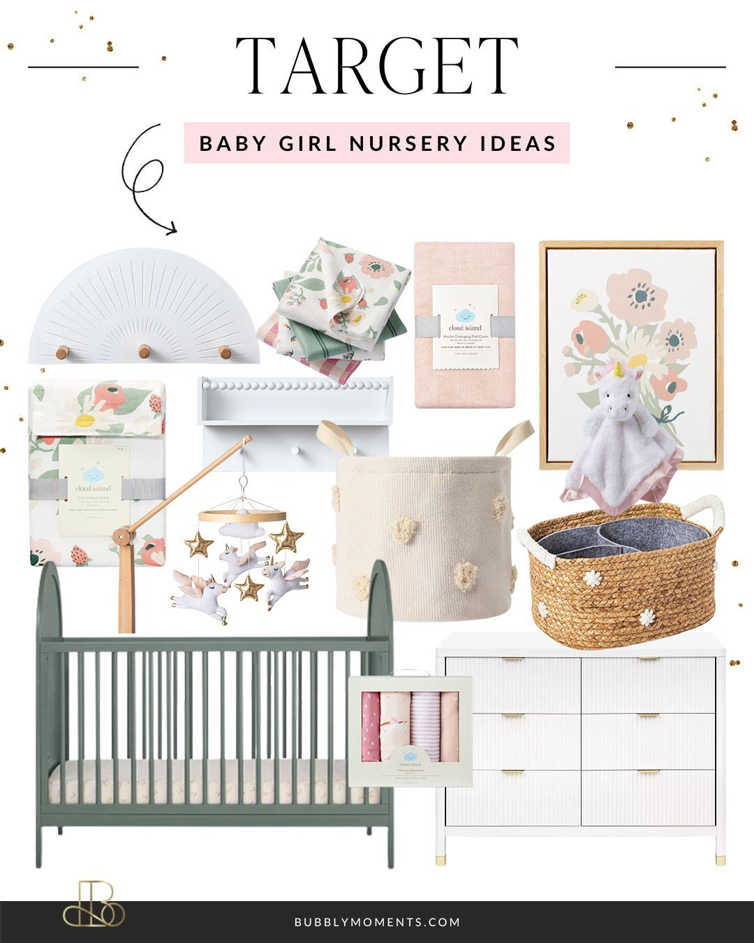 🌟 Transform your nursery into a dreamy haven with these Target finds! 🌟 From whimsical wall decals to cozy, plush rugs, our collection of nursery decor ideas is perfect for creating a serene and stylish space for your little one. 🍼✨ Whether you're decorating a baby boy's or girl's room, or even a gender-neutral nursery, you'll find everything you need to make the space both functional and beautiful.Explore cute crib bedding sets, charming mobiles, and adorable storage solutions that will grow with your child. 🛏️💖 Don't forget to add some soft lighting and personalized touches to complete the look! 🌙💫Click to see our top picks and shop directly from the app for the best deals on nursery decor! Happy decorating! 🎨🧸 #LTKBaby #LTKBump #LTKHome #TargetNursery #NurseryDecor #BabyRoomInspo #TargetFinds #HomeDecor #NurseryDesign #BabyRoom #TargetStyle #DecorForKids #NurseryInspiration #BabyShowerGift #TargetStyle #InteriorDesign #DecorTrends #HomeStyling #NewMom #BabyRoomDecor

