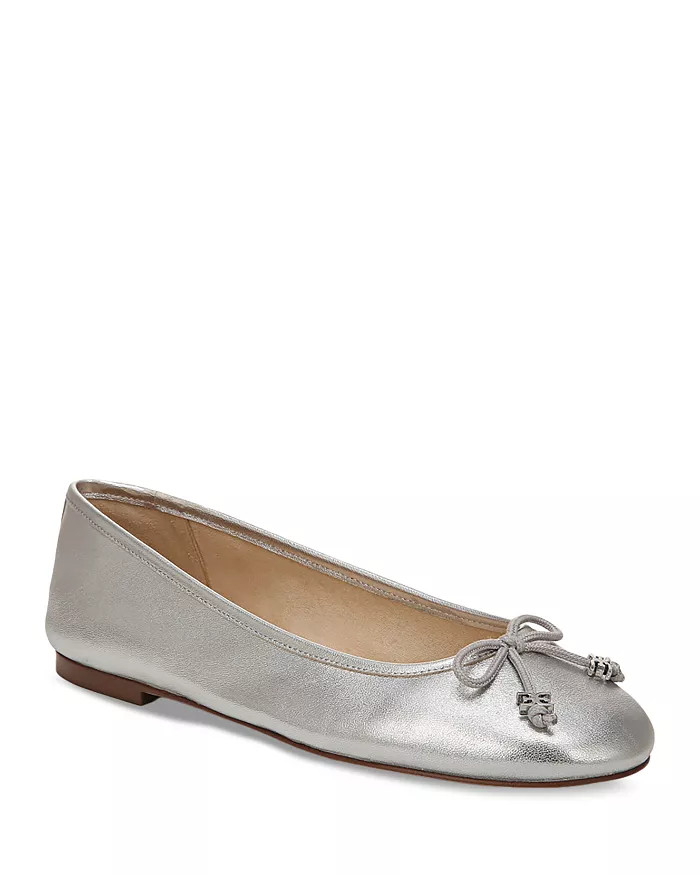 Women's Felicia Luxe Emblem Bow Ballet Flats | Bloomingdale's (US)