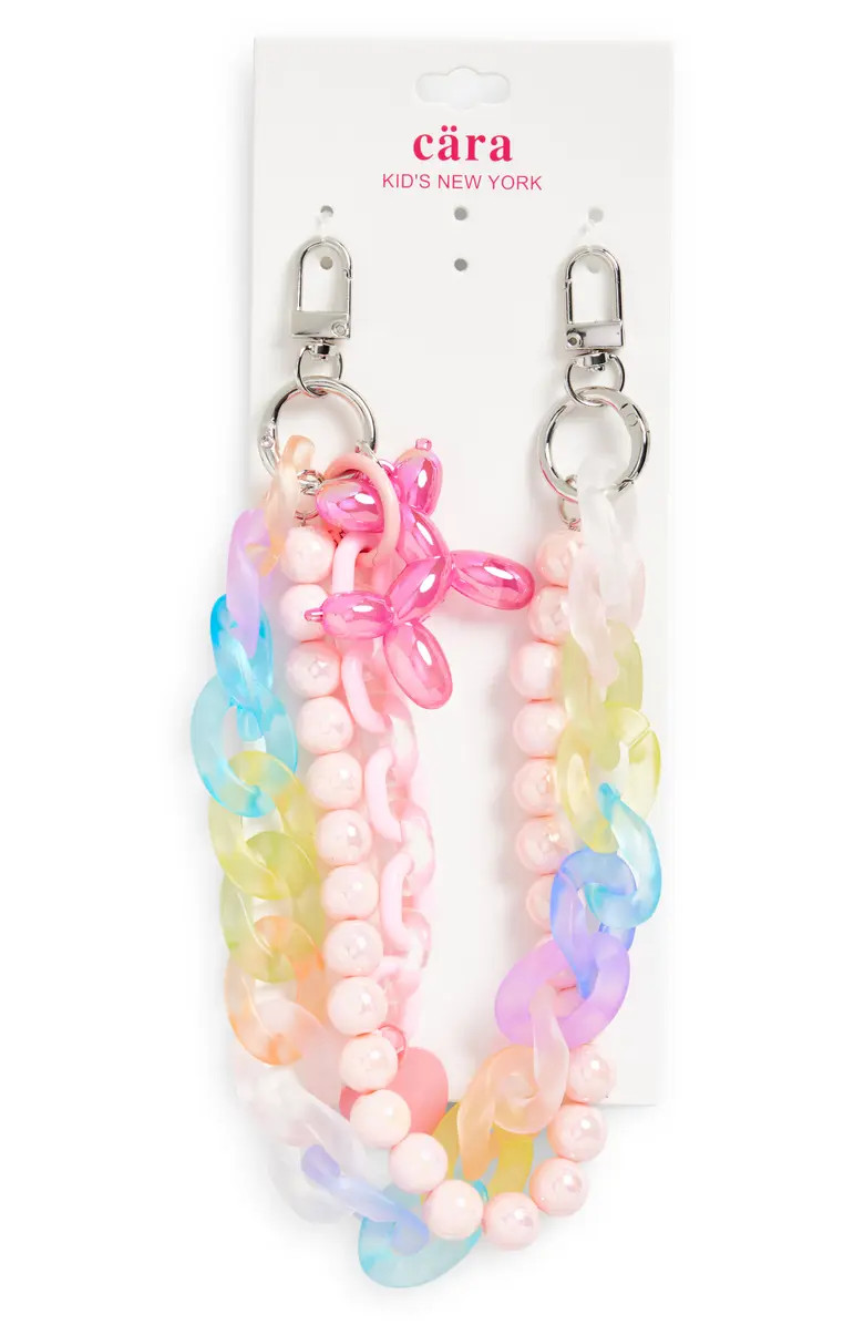 Kids' Rainbow Pastel Chain Bag Charm | Nordstrom