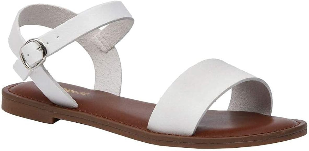 CUSHIONAIRE Women's Clara One Band Ankle Strap Sandal +Memory Foam, Wide Widths Available | Amazon (CA)
