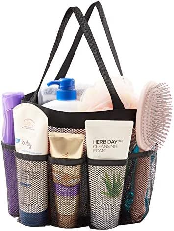 Lifewit Mesh Shower Caddy Portable Shower Tote Bag for College Dorm, Bathroom, Gym, Travel, Quick... | Amazon (US)